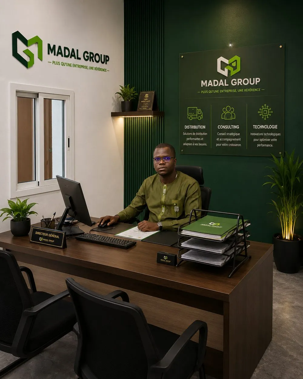Bureau de la direction de MADAL GROUP